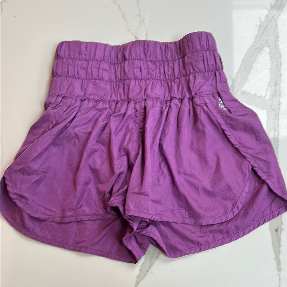 FP Movement by Free People High Waist Purple Shorts